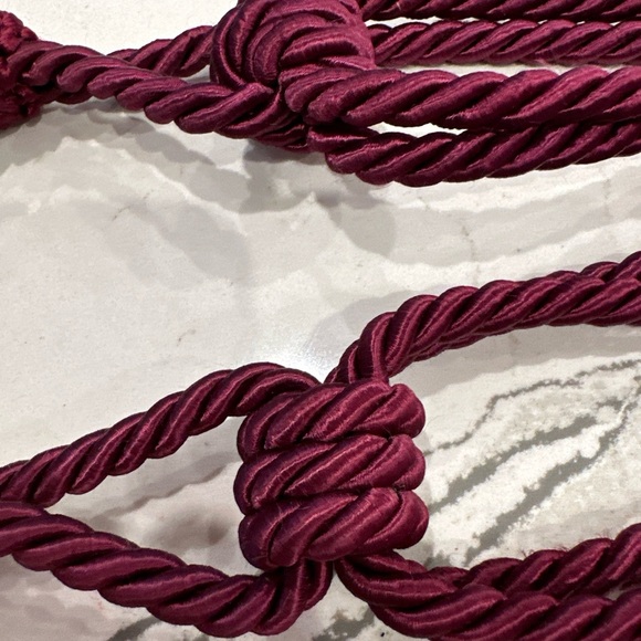 New Vintage 2 Pcs Rope Curtain Tassel TieBacks Curtain Fringe, bought $34.99each - Picture 10 of 16